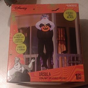 Disney Ursula Airblown Inflatable Costume - Black and Purple